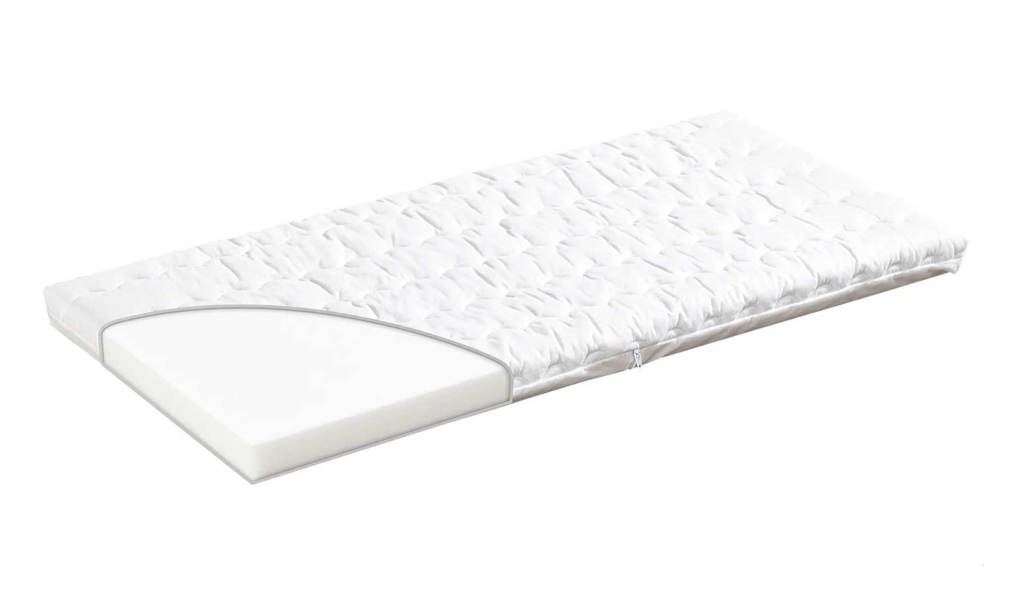 tiSsi Matratze für das Kinderbett Sophie 90×40 cm Weiß