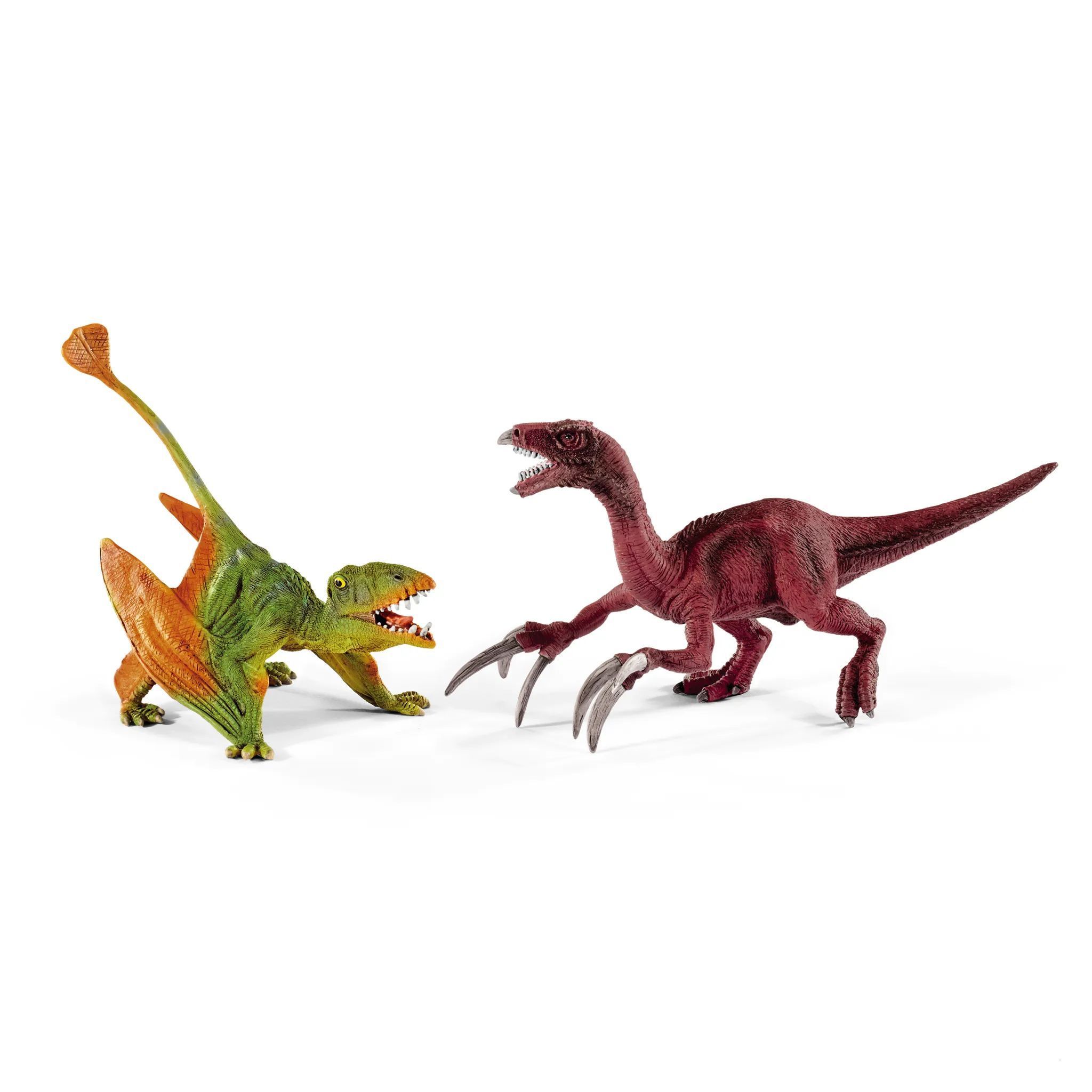 Schleich – Tierfiguren, Dimorphodon und Therizinosaurus, klein; 41425